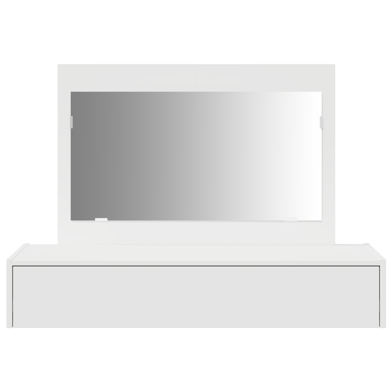 Casa si Gradina - Mobilier - Comode si corpuri - Masute de toaleta - Masa de toaleta suspendata, alb, 100x40x70 cm - Infinity.ro