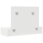 Casa si Gradina - Mobilier - Comode si corpuri - Masute de toaleta - Masa de toaleta suspendata, alb, 100x40x70 cm - Infinity.ro