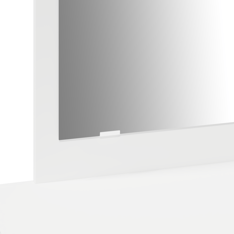 Casa si Gradina - Mobilier - Comode si corpuri - Masute de toaleta - Masa de toaleta suspendata, alb, 100x40x70 cm - Infinity.ro