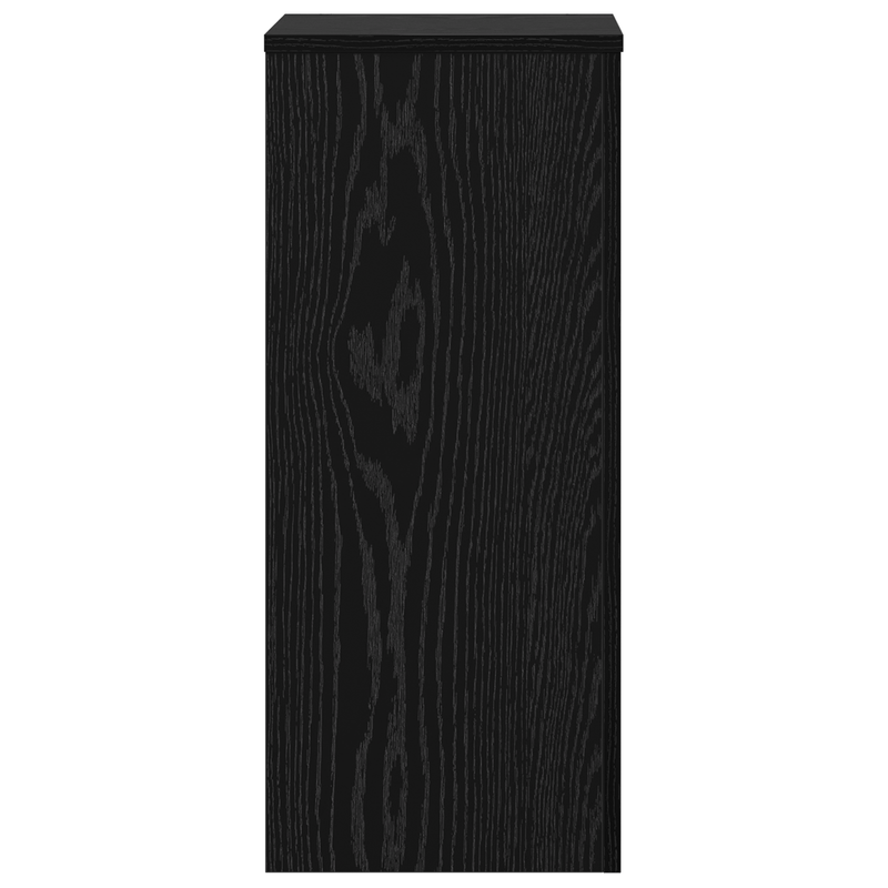 Casa si Gradina - Gradinarit si plante - Plante si ghivece - Ghivece si suporturi - Suporturi pentru plante 2 buc Stejar Negru 30x30x70 cm Lemn prelucrat - Infinity.ro