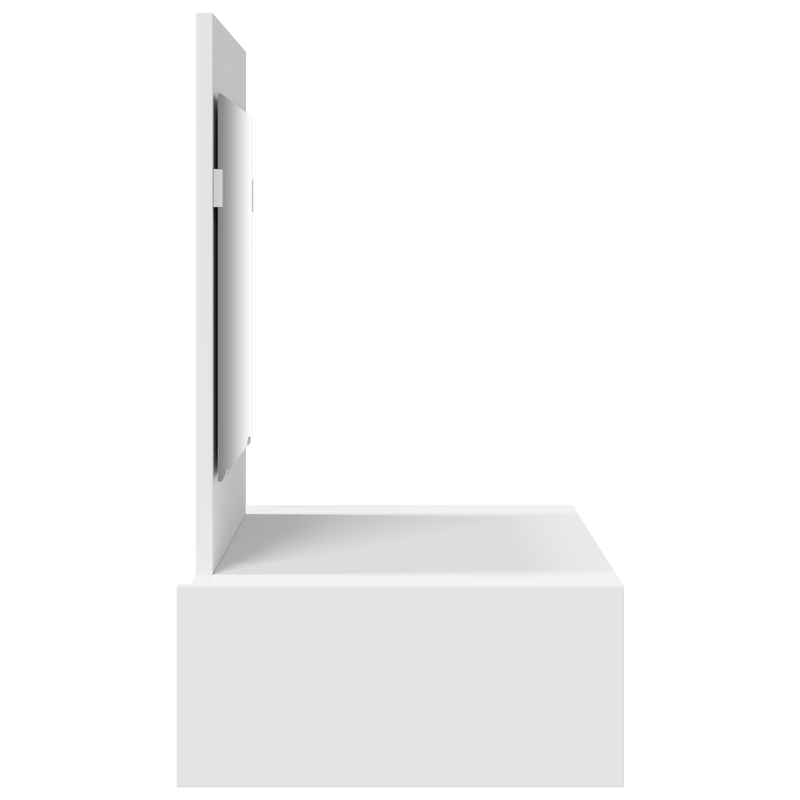 Casa si Gradina - Mobilier - Comode si corpuri - Masute de toaleta - Masa de toaleta suspendata, alb, 83x40x70 cm - Infinity.ro