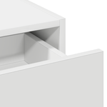 Casa si Gradina - Mobilier - Comode si corpuri - Masute de toaleta - Masa de toaleta suspendata, alb, 83x40x70 cm - Infinity.ro