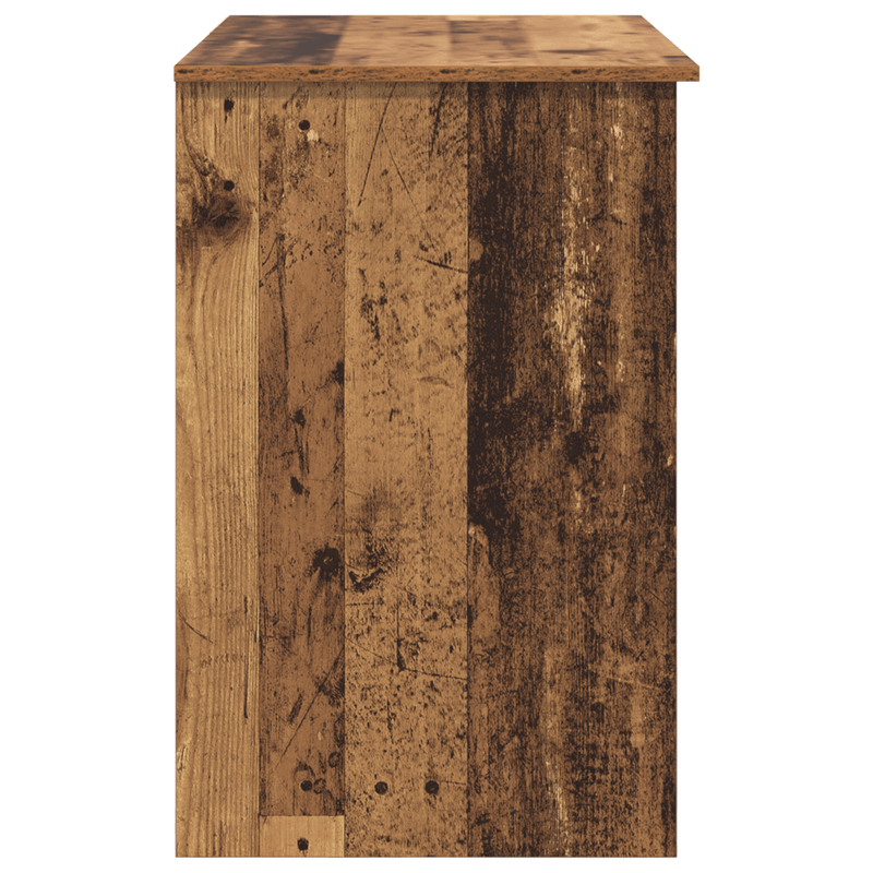 Casa si Gradina - Mobilier - Mese si birouri - Birouri - Masa cu depozitare din lemn vechi 90x49.5x75 cm - Infinity.ro