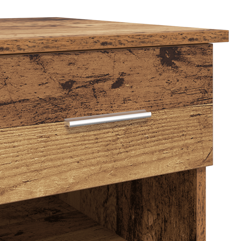 Casa si Gradina - Mobilier - Mese si birouri - Birouri - Masa cu depozitare din lemn vechi 90x49.5x75 cm - Infinity.ro