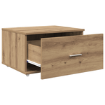 Casa si Gradina - Mobilier - Comode si corpuri - Comode - Cabinet cu Sertare Stejar Artizanal Placi Aglomerate, Laminat Mediu - Infinity.ro