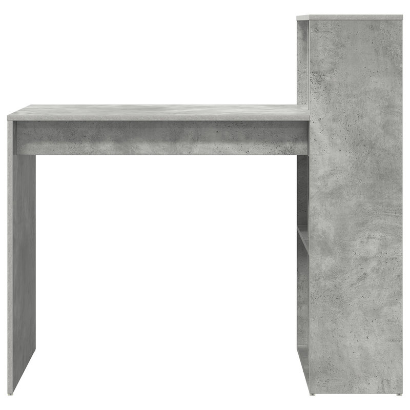 Casa si Gradina - Mobilier - Mese si birouri - Birouri - Birou de scris Gri din beton Lemn stratificat cu finisaj din beton - Infinity.ro