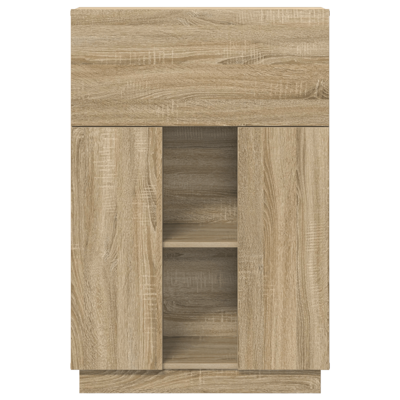 Casa si Gradina - Mobilier - Mese si birouri - Birouri - birou de calculator din stejar sonoma stejar sonoma placi aglomerate - Infinity.ro