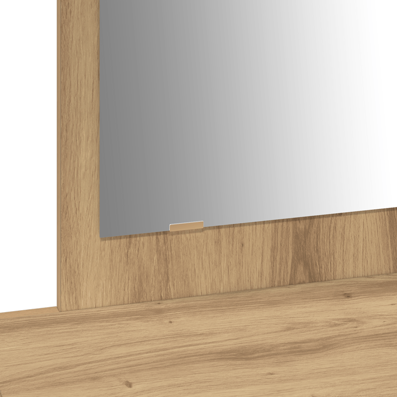 Casa si Gradina - Mobilier - Comode si corpuri - Masute de toaleta - Masa de toaleta suspendata, stejar artizanal, 100x40x70 cm - Infinity.ro