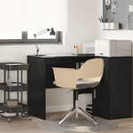 Casa si Gradina - Mobilier - Mese si birouri - Birouri - birou de scris stejar negru lemn prelucrat compact - Infinity.ro