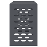 Casa si Gradina - Termice - Calorifere si accesorii - Accesorii calorifere - Husa pentru aer conditionat, antracit, 90x40x60 cm, otel - Infinity.ro