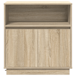 Casa si Gradina - Mobilier - Comode si corpuri - Comode - Bufet cu LED Stejar Sonoma 71x34,5x75 cm Lemn compozit - Infinity.ro
