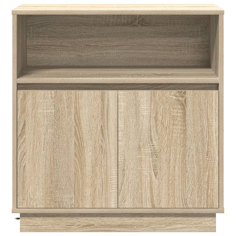 Casa si Gradina - Mobilier - Comode si corpuri - Comode - Bufet cu LED Stejar Sonoma 71x34,5x75 cm Lemn compozit - Infinity.ro