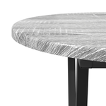 Casa si Gradina - Mobilier - Mese si birouri - Masute de cafea - Masa de cafea gri Sonoma - 80x40x40.5 cm, facuta din lemn prelucrat si metal - Infinity.ro