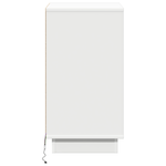 Casa si Gradina - Mobilier - Comode si corpuri - Noptiere - Noptiera cu LED Alb 39x34.5x65 cm Lemn prelucrat - Infinity.ro