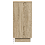 Casa si Gradina - Mobilier - Comode si corpuri - Noptiere - Noptiera cu LED, stejar sonoma, 71x34,5x75 cm, lemn prelucrat - Infinity.ro