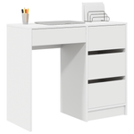 Casa si Gradina - Mobilier - Mese si birouri - Birouri - Birou Alb de Scris Alb MDF Mediu Depozitare Birou Alb de Scris - Infinity.ro