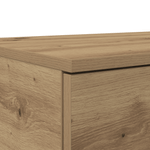 Casa si Gradina - Mobilier - Paturi si accesorii - Accesorii paturi - Sertare de Pat Stejar Artisan 150x36,5x16,5 cm Lemn Prelucrat - Infinity.ro