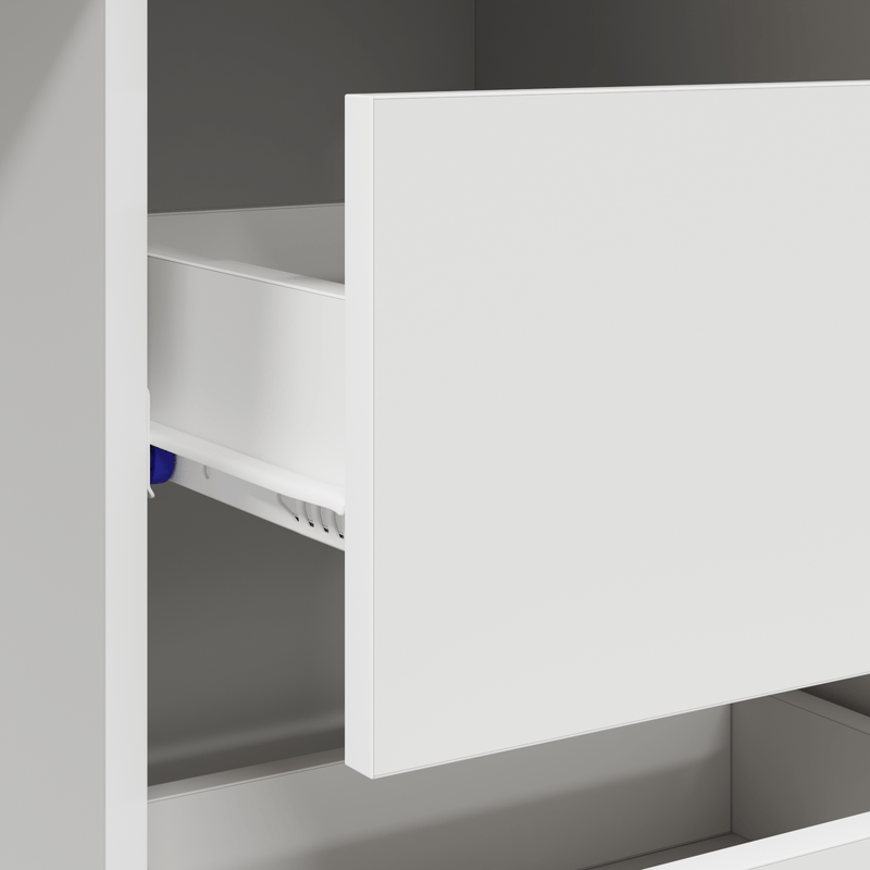Casa si Gradina - Mobilier - Mese si birouri - Birouri - Birou Alb de Scris Alb MDF Mediu Depozitare Birou Alb de Scris - Infinity.ro