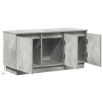 Casa si Gradina - Mobilier - Comode si corpuri - Comode - Dulap TV Gri Beton 100x38x49 cm Lemn ingineresc - Infinity.ro