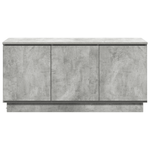 Casa si Gradina - Mobilier - Comode si corpuri - Comode - Dulap TV Gri Beton 100x38x49 cm Lemn ingineresc - Infinity.ro