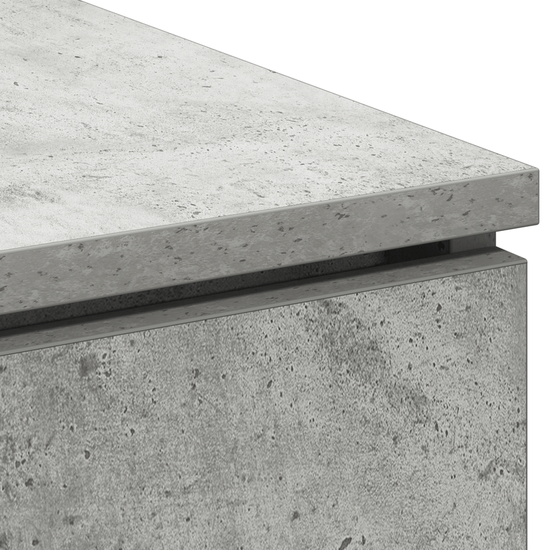 Casa si Gradina - Mobilier - Comode si corpuri - Comode - Dulap TV Gri Beton 100x38x49 cm Lemn ingineresc - Infinity.ro