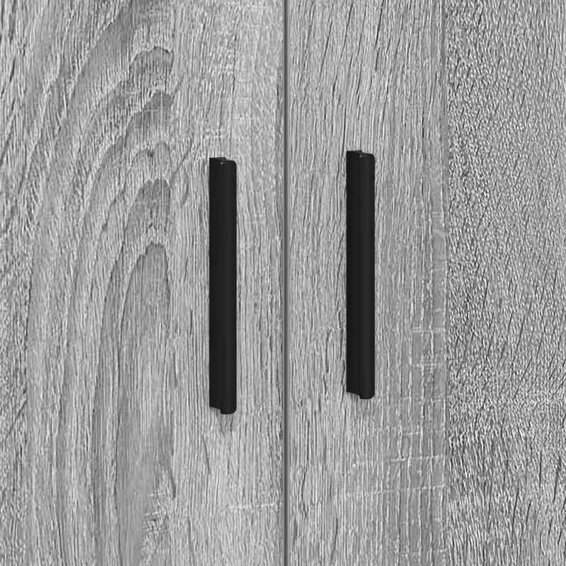 Casa si Gradina - Mobilier - Comode si corpuri - Noptiere - Dulap depozitare, gri sonoma, 103x41x40 cm, lemn prelucrat - Infinity.ro