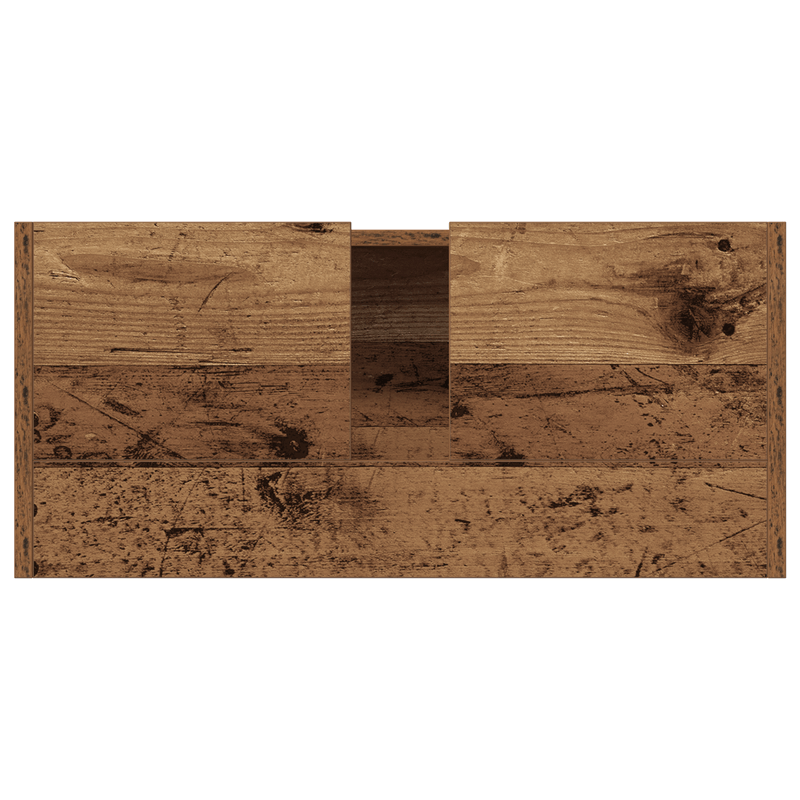 Casa si Gradina - Mobilier - Mobilier baie - Corpuri baie - Vanitate Rustic pentru Baie Lemn Vechi Lemn Solid Medie - Infinity.ro