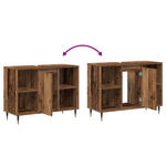 Casa si Gradina - Mobilier - Mobilier baie - Corpuri baie - Vanitate Rustic pentru Baie Lemn Vechi Lemn Solid Medie - Infinity.ro