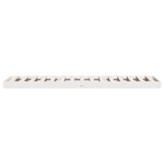 Casa si Gradina - Mobilier - Paturi si accesorii - Paturi - Cadru de pat de podea, alb, 100x210 cm, lemn masiv de pin - Infinity.ro
