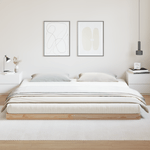 Casa si Gradina - Mobilier - Paturi si accesorii - Paturi - Cadru de pat de podea, 200x220 cm, lemn masiv de pin - Infinity.ro