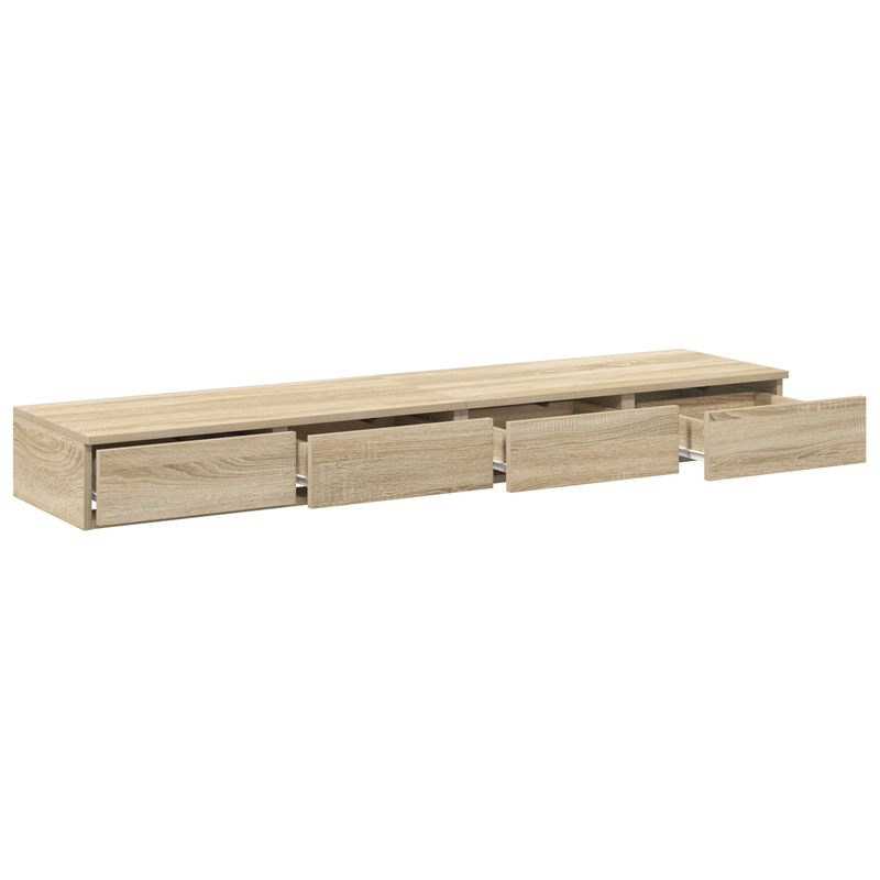 Casa si Gradina - Mobilier - Paturi si accesorii - Accesorii paturi - Sertare de pat, stejar sonoma, 160x36,5x16,5 cm lemn prelucrat - Infinity.ro