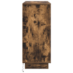 Casa si Gradina - Mobilier - Comode si corpuri - Comode - Comoda cu LED Stejar fumuriu 90x32x75 cm Lemn compus - Infinity.ro