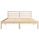 Casa si Gradina - Mobilier - Paturi si accesorii - Paturi - Cadru de pat cu tablie, 140x210 cm, lemn masiv de pin - Infinity.ro