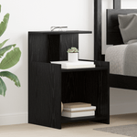 Casa si Gradina - Mobilier - Paturi si accesorii - Accesorii paturi - Cabinete de pat 2 piese Stejar negru 40x35x60 cm Lemn prelucrat - Infinity.ro