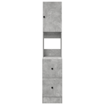 Casa si Gradina - Mobilier - Comode si corpuri - Corpuri bucatarie - Dulap de Bucatarie Gri Beton 35x50x180 cm Lemn Ingineresc - Infinity.ro