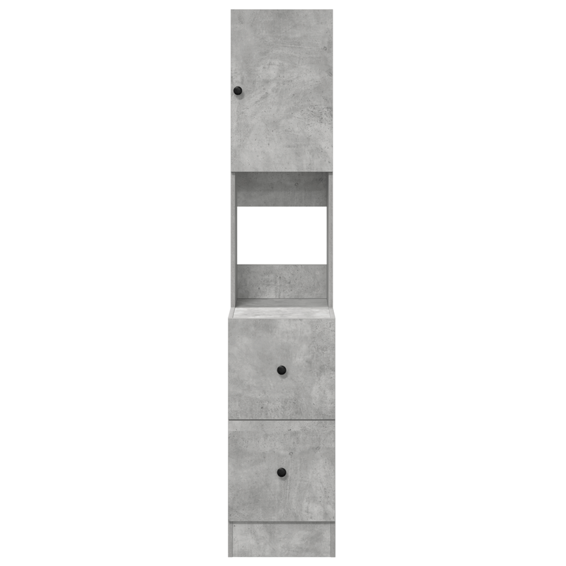 Casa si Gradina - Mobilier - Comode si corpuri - Corpuri bucatarie - Dulap de Bucatarie Gri Beton 35x50x180 cm Lemn Ingineresc - Infinity.ro
