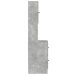 Casa si Gradina - Mobilier - Comode si corpuri - Corpuri bucatarie - Dulap de Bucatarie Gri Beton 35x50x180 cm Lemn Ingineresc - Infinity.ro