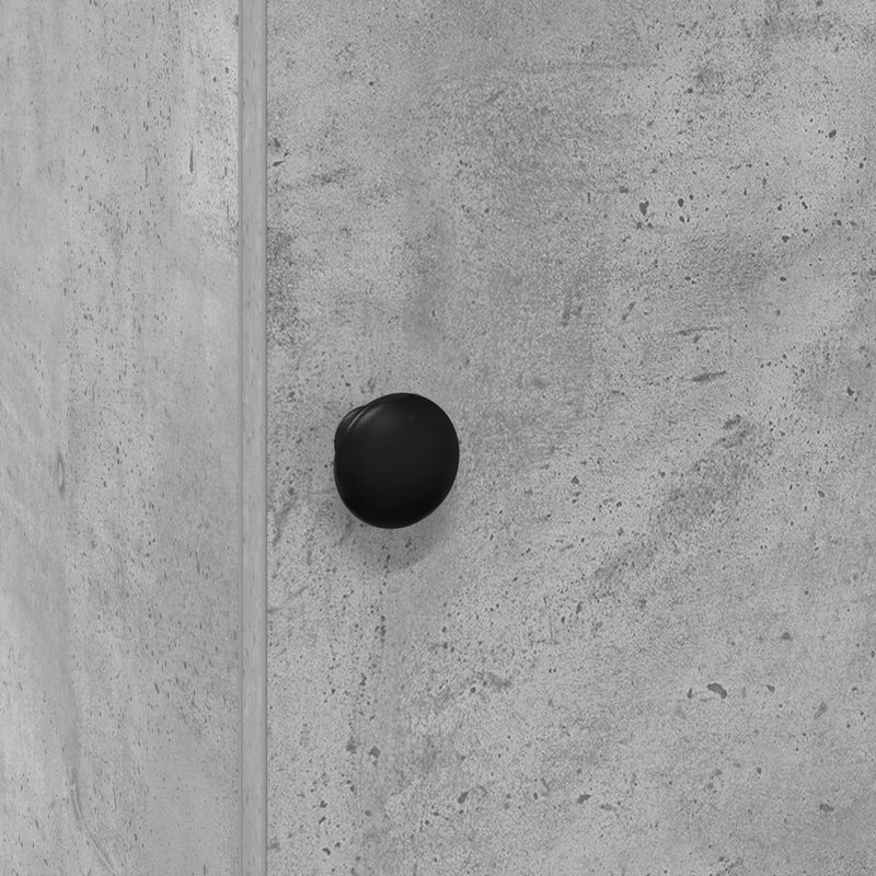 Casa si Gradina - Mobilier - Comode si corpuri - Corpuri bucatarie - Dulap de Bucatarie Gri Beton 35x50x180 cm Lemn Ingineresc - Infinity.ro