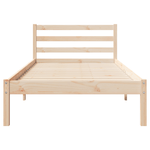 Casa si Gradina - Mobilier - Paturi si accesorii - Paturi - Cadru de pat cu tablie, 90x220 cm, lemn masiv de pin - Infinity.ro