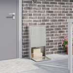 Casa si Gradina - Constructii - Depozitare, transport si protectie - Cutii postale - Cutie pentru Colete 44x22x82 cm Otel Galvanizat - Infinity.ro