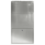 Casa si Gradina - Constructii - Depozitare, transport si protectie - Cutii postale - Cutie pentru Colete 44x22x82 cm Otel Galvanizat - Infinity.ro