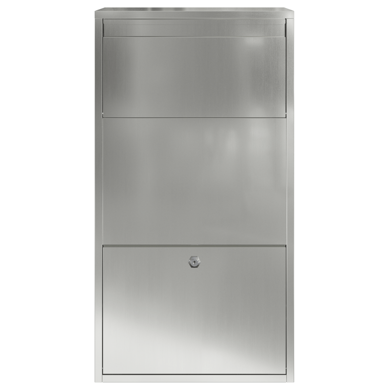 Casa si Gradina - Constructii - Depozitare, transport si protectie - Cutii postale - Cutie pentru Colete 44x22x82 cm Otel Galvanizat - Infinity.ro