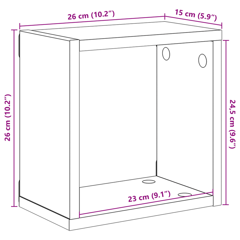 Casa si Gradina - Mobilier - Biblioteci si rafturi - Rafturi - Rafturi Montate pe Perete Stejar Negru Lemn Prelucrat - Infinity.ro