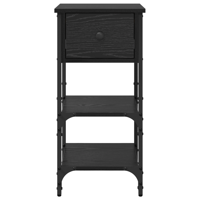 Casa si Gradina - Mobilier - Comode si corpuri - Noptiere - Noptieri 2 buc Stejar negru 34x36x70 cm Lemn prelucrat - Infinity.ro
