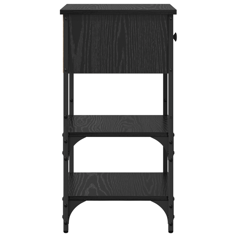 Casa si Gradina - Mobilier - Comode si corpuri - Noptiere - Noptieri 2 buc Stejar negru 34x36x70 cm Lemn prelucrat - Infinity.ro