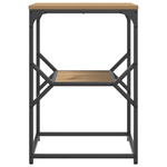 Casa si Gradina - Mobilier - Comode si corpuri - Noptiere - Masa laterala, stejar artizanal, 41x40x60 cm, lemn prelucrat - Infinity.ro