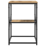 Casa si Gradina - Mobilier - Comode si corpuri - Noptiere - Masa laterala, stejar artizanal, 41x40x60 cm, lemn prelucrat - Infinity.ro