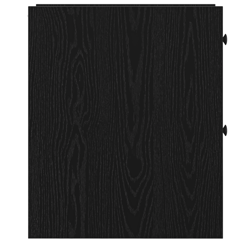Casa si Gradina - Mobilier - Dulapuri si sifoniere - Dulapuri - Dulap de baie ingust cu roti din stejar negru - Infinity.ro