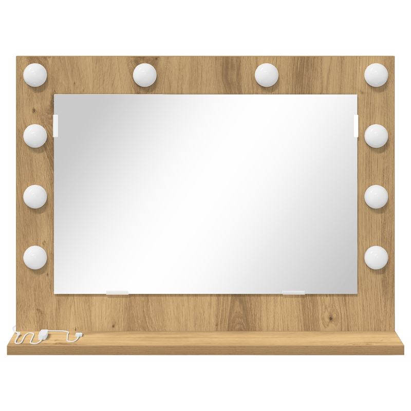 Casa si Gradina - Decoratiuni - Oglinzi - Oglinda de toaleta Stejar lucrat manual Lemn prelucrat - Infinity.ro