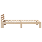 Casa si Gradina - Mobilier - Paturi si accesorii - Paturi - Cadru de Pat Natural din Lemn de Pin Natural Lemn masiv de pin - Infinity.ro